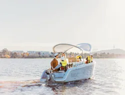 Self-Drive Electric Picnic Boat Tour in Canberra